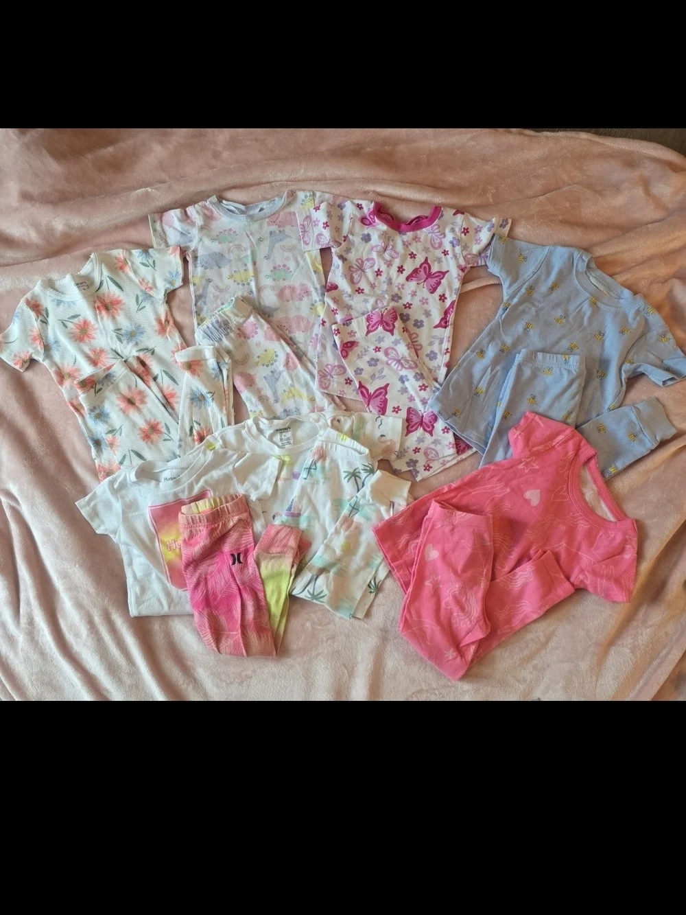 Girls Size 3T Pajama Bundle